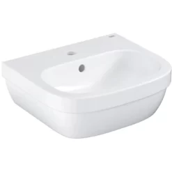 Grohe Handwaschbecken Euro Keramik AlpinweiĂ 45 Cm