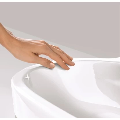 Grohe Waschbecken Euro Keramik PureGuard 60 Cm Alpinweiß - Image 4