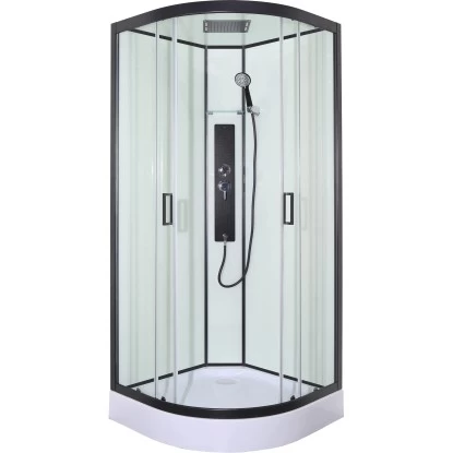 Sanotechnik Komplettduschkabine Sky 1 CL73 Schwarz - Image 2