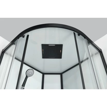 Sanotechnik Komplettduschkabine Sky 1 CL73 Schwarz - Image 3