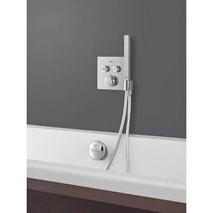 Grohe Thermostat Grohtherm SmartControl 2 Absperrventile Chrom Mit Brausehalter â Bild 2