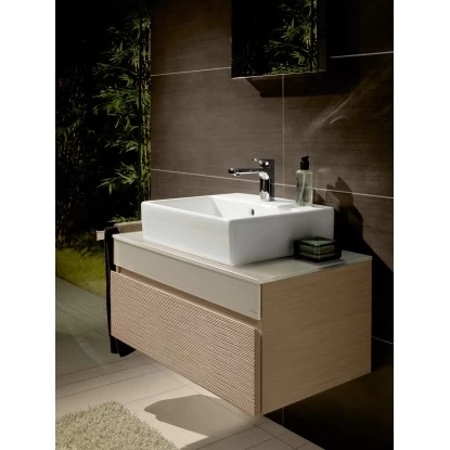 Villeroy & Boch Boch Aufsatzwaschbecken Memento 50 Cm Alpinweiß Mit Hahnloch Mit ÜL - Image 2