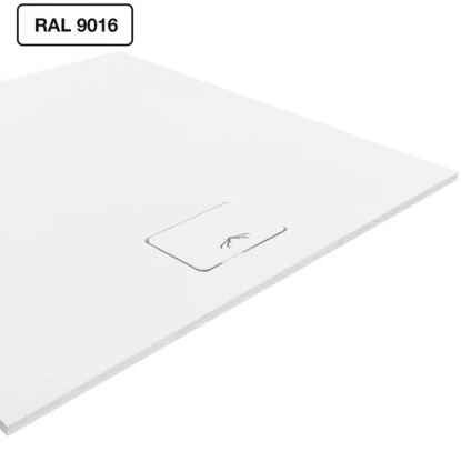 Nordholm Slimline Duschwanne 120 Cm X 120 Cm Weiß