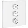 Grohe 3-fach Unterputzventil Grohtherm SmartControl Moon White Eckig
