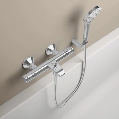 Ideal Standard Badethermostat Ceratherm T25 Aufputz Chrom - Image 4