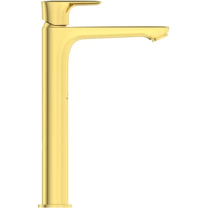 Ideal Standard WT-Armatur CAir BlueStart Ver.Sockel O. Ablaufg. Brushed Gold - Image 3