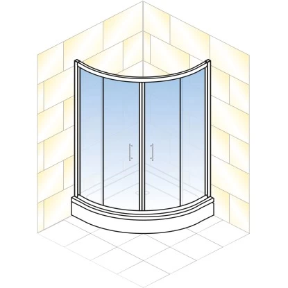 Schulte ExpressPlus Runddusche Sunny Sicherheitsglas Alpinweiß 190x90x90cm - Image 6