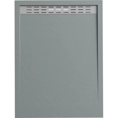 Verosan+ Duschplatte Mit Duschrinne Hellgrau 120 Cm X 90 Cm