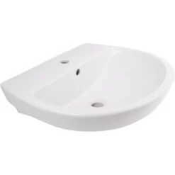 AquaSu Barca 2.0 Handwaschbecken 45 Cm Weiß