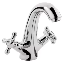 AquaSu Zweigriff-Waschbeckenarmatur Athenas Chrom