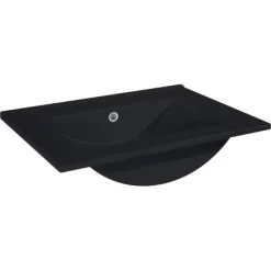 Maximus Waschbecken Kyra Schwarz Matt 60 Cm