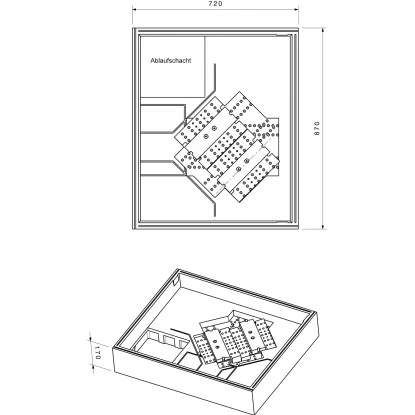 Duschwannenträger Für Ottofond Samos 90 Cm X 75 Cm - Image 2