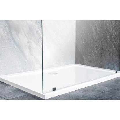 Sanotechnik Duschwand Walk In Freedom II 195 Cm X 118 Cm Klarglas - Image 4