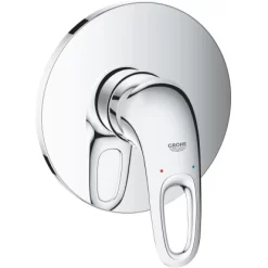 Grohe Einhand-Brausebatterie Eurostyle Offener Hebel Chrom
