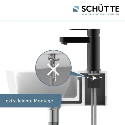 SchütteWaschtischarmatur Elephant Schwarz-Matt - Image 10