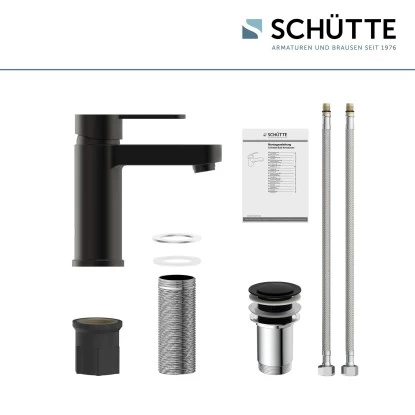 SchütteWaschtischarmatur Elephant Schwarz-Matt - Image 8