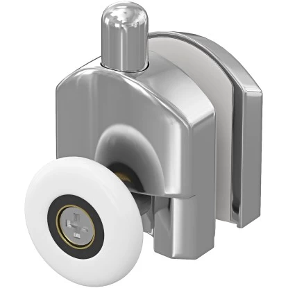 Baliv Türlaufrolle Unten 2,3 Cm Verchromt Für Duschkabine Belfast II 4 Stück