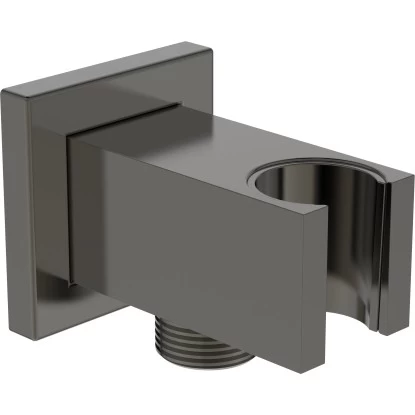 Ideal Standard Brausehalter Idealrain Atelier Grey Eckig FĂŒr HB + Schlauch