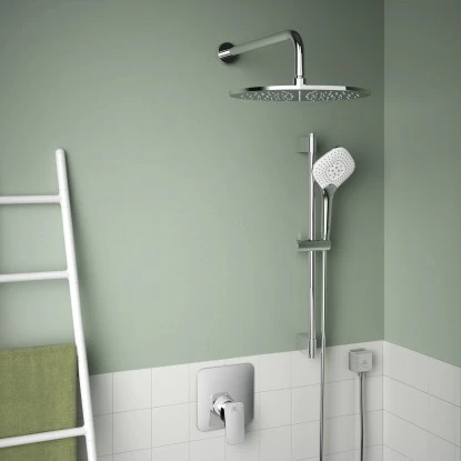 Ideal Standard Brauseschlauchanschluss Idealrain Atelier Chrom Eckig Aufputz - Image 11