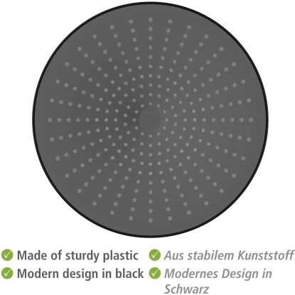 Wenko Regenduschkopf Ultimate Shower Schwarz/Grau Ă 25 Cm - Image 5