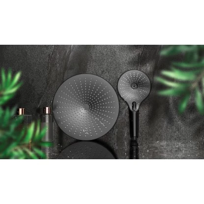 Wenko Regenduschkopf Ultimate Shower Schwarz/Grau Ă 25 Cm - Image 14