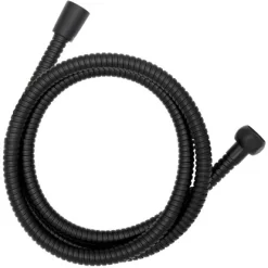 Wenko Edelstahl Duschschlauch 150 Cm Schwarz