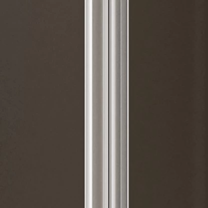 Breuer Eckeinstieg Fara 4 SchiebetĂŒr Silber Matt Klarglas 70 - 80 Cm - Image 2