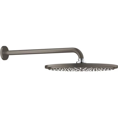 Grohe Kopfbrause-Set Rainshower Cosmopolitan 310 Hard Graphite GebĂŒrstet