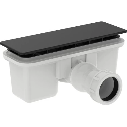 Ideal Standard Ablaufgarnitur Ultra Flat New Schwarz - Image 3