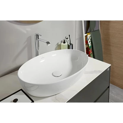 Villeroy & Boch Boch Aufsatzwaschbecken Artis 61 Cm X 41 Cm Weiß Alpin CeramicPlus - Image 2