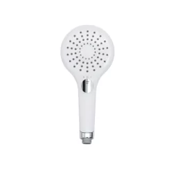 Eisl Handbrause Relax Chrom-Weiß Mit Druckknopfumsteller