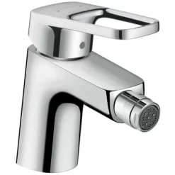 Hansgrohe Einhebel-Bidetarmatur Logis Loop 70 Chrom