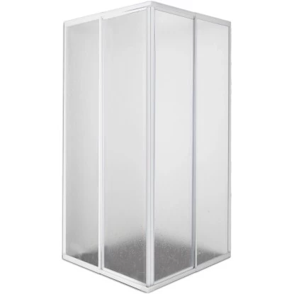 Sanotechnik Eckdusche 185 Cm X 73 Cm - 88 Cm