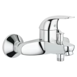 Grohe QuickFix Einhebelmischer-Wannenarmatur Start Eco Chrom