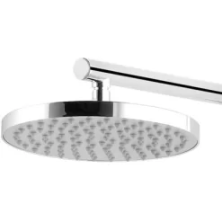 Schulte Kopfbrause Rund Chrom